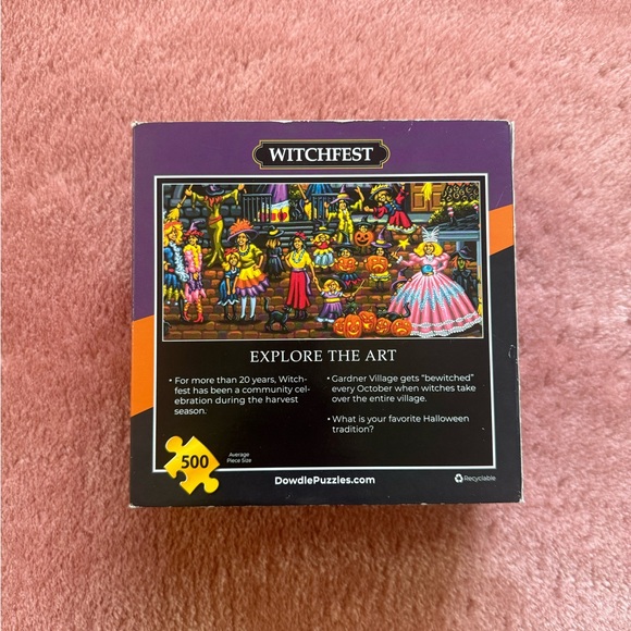 Dowdle WitchFest 500 Piece Puzzle Halloween - Picture 3 of 3